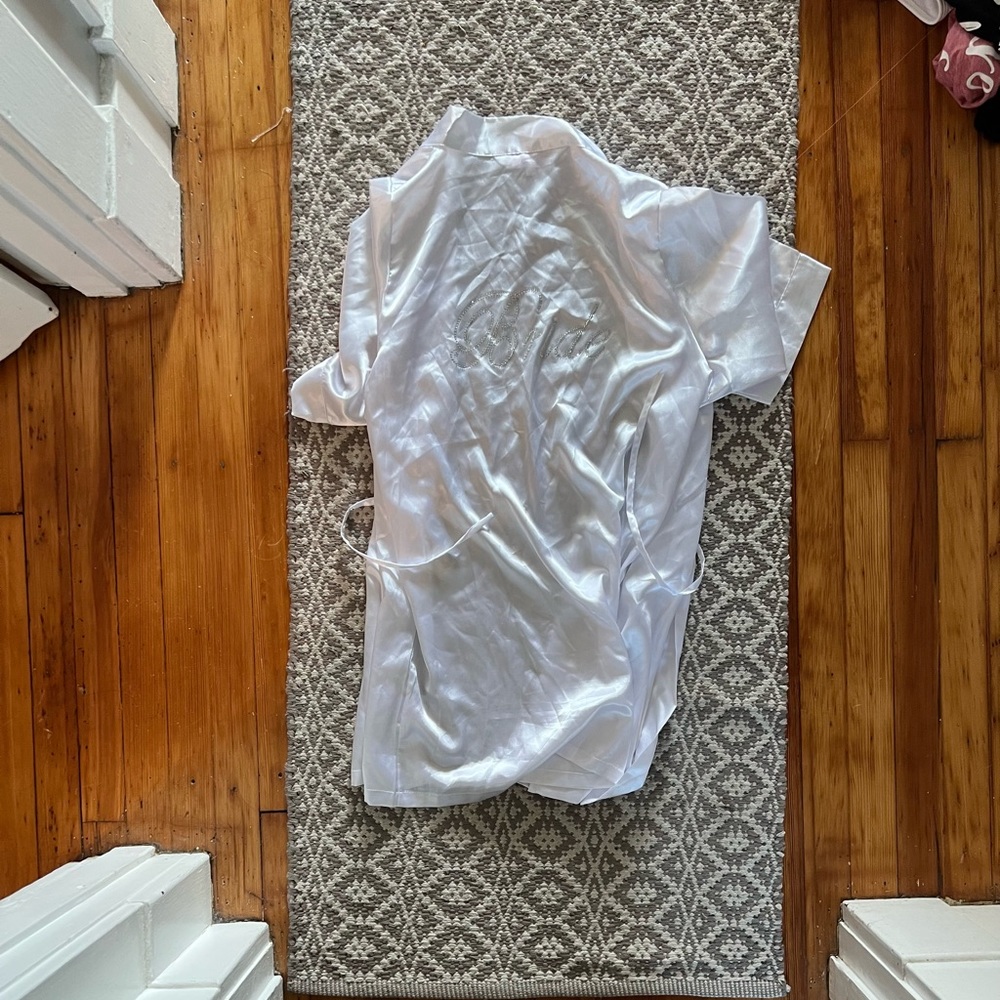 White Bride robe